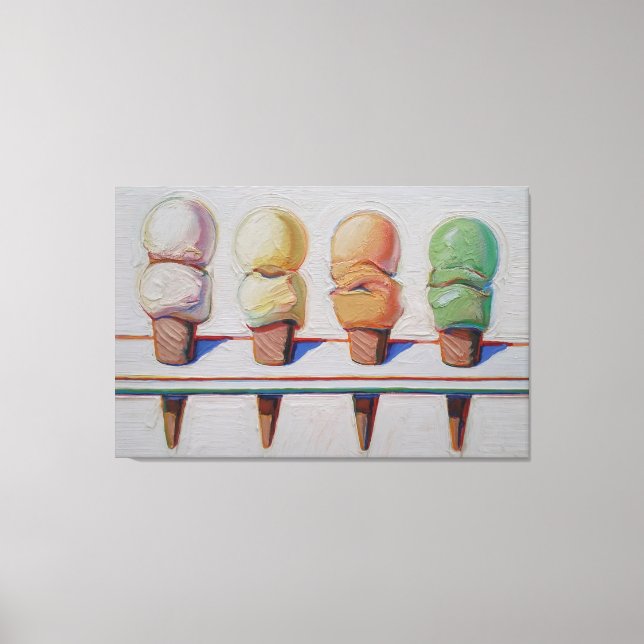 wayne thiebaud canvastryck (Framsida)