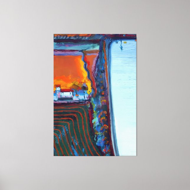 Wayne Thiebaud konst Canvastryck (Framsida)