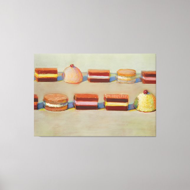 Wayne Thiebaud konst Canvastryck (Framsida)