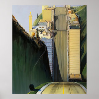 wayne thiebaud - park place 1993 poster