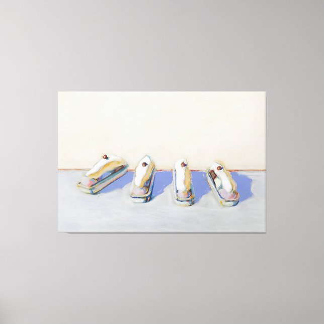Wayne Thiebauds konst Canvastryck (Framsida)