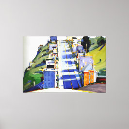 Wayne Thiebauds konststil Canvastryck