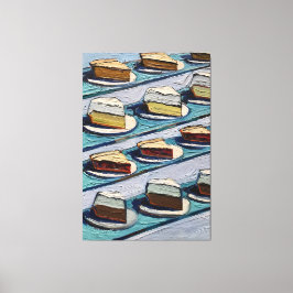 Wayne Thiebauds konstverk Canvastryck