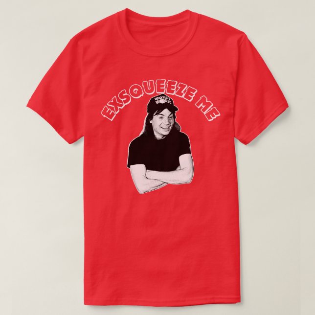 Waynes World Express Me T Shirt (Design framsida)