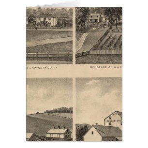 Waynesboro, Augusta County Hälsningskort