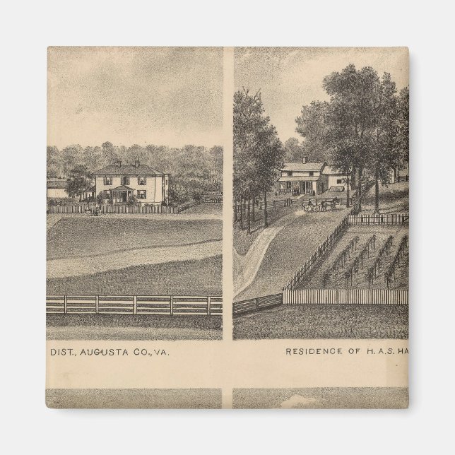 Waynesboro, Augusta County Magnet (Framsidan)