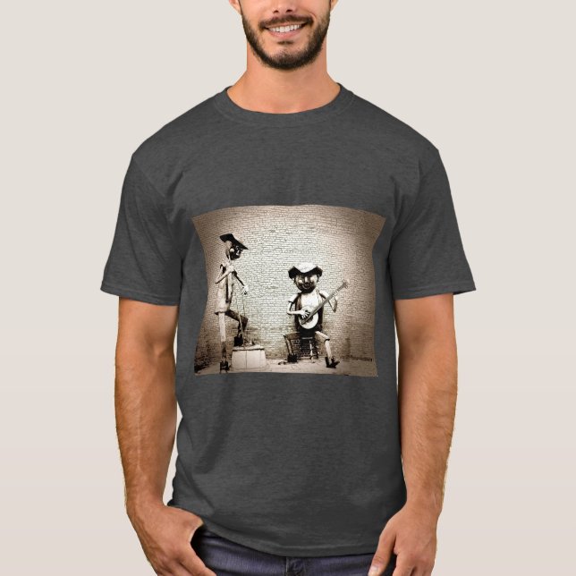 Waynesville Bluegrassmusiker T Shirt (Framsida)