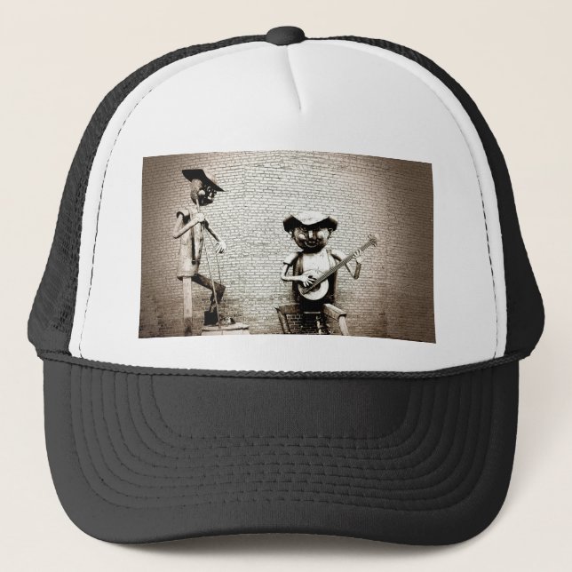 Waynesville NC bluegrassmusiker Hatt Keps (Framsida)