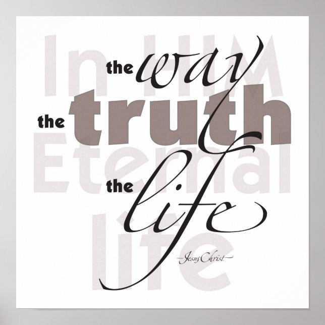 WayTruthLife Poster (Framsidan)