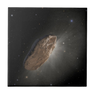 Wayward Interstellar Object Oumuamua. Kakelplatta