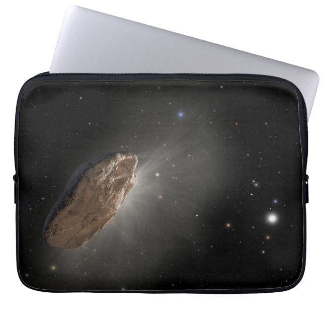 Wayward Interstellar Object Oumuamua. Laptop Fodral (Framsidan)