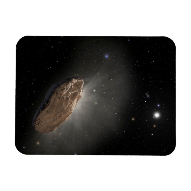 Wayward Interstellar Object Oumuamua. Magnet (Horisontell)