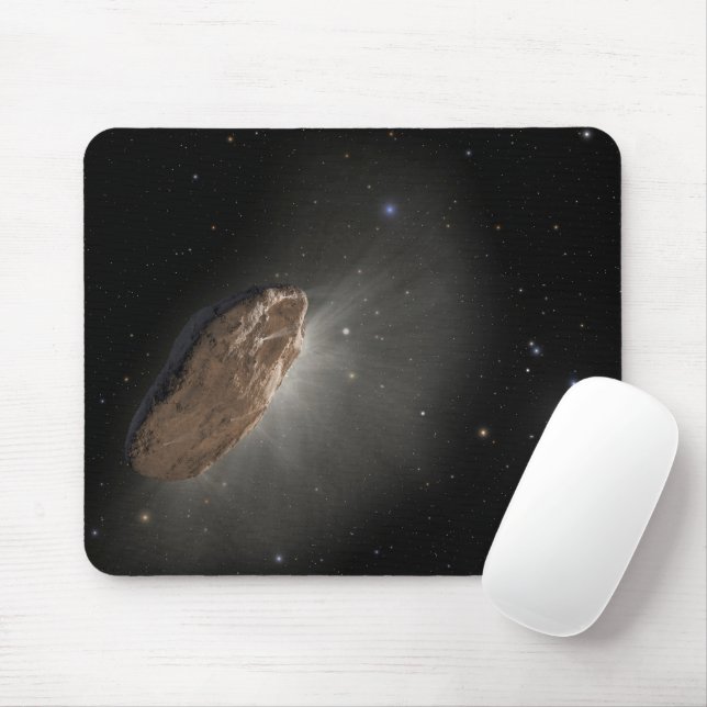 Wayward Interstellar Object Oumuamua. Musmatta (Med mus)