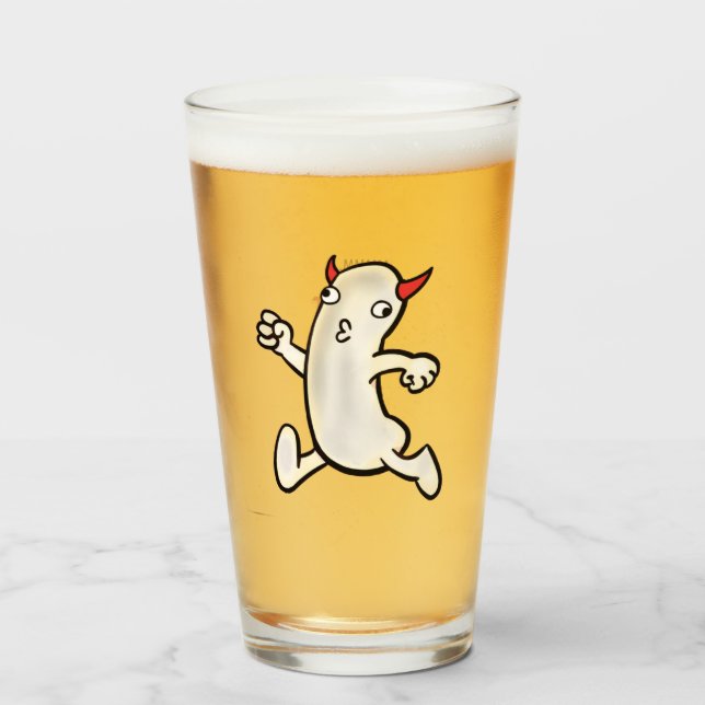 Wayward Weenies Beer Glass Glaskopp (Framsida fylld)