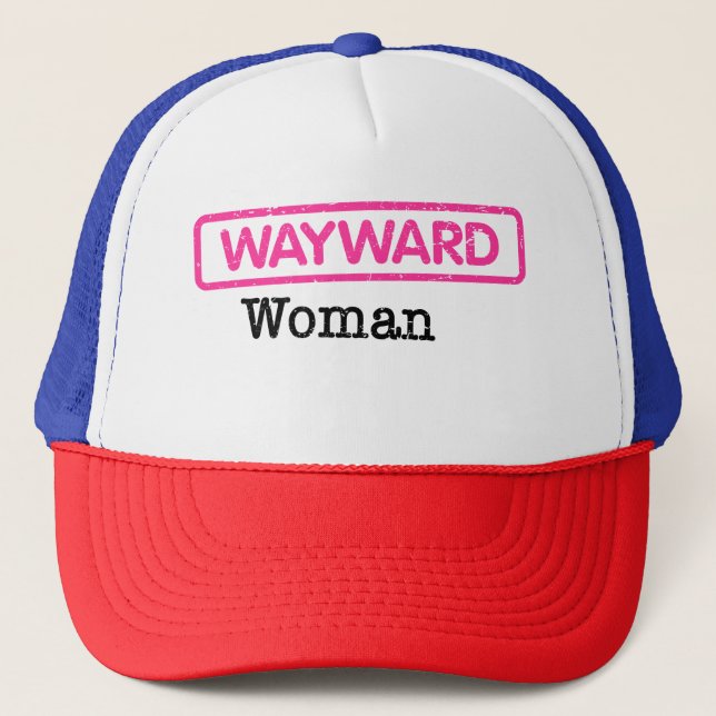 Wayward Woman Truckerkeps (Framsida)