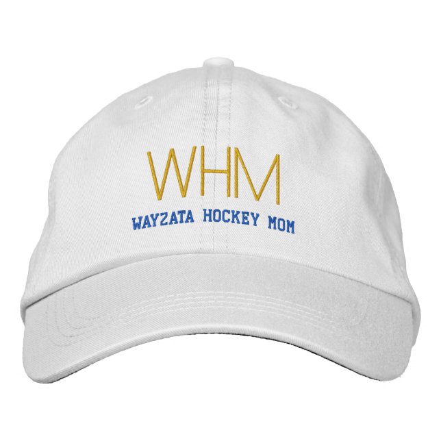Wayzata Hockey MAMMA Broderad Keps (Framsida)
