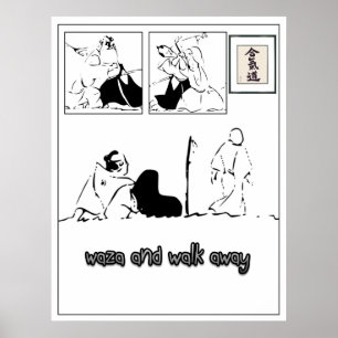 wazaen och går bort poster