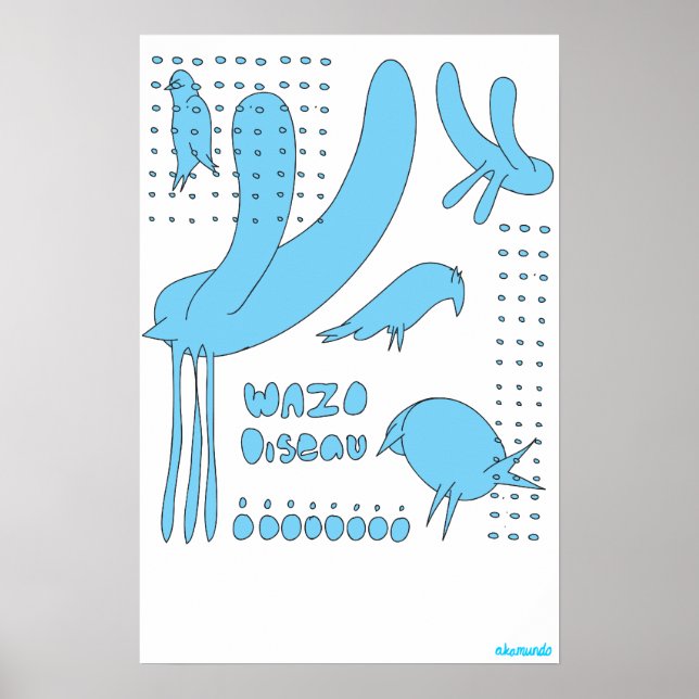 Wazo L'oiseau Poster (Framsidan)