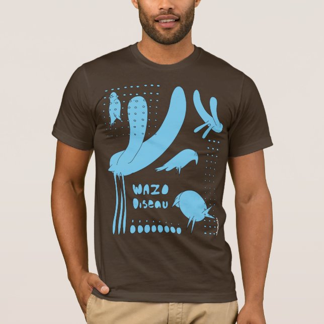 Wazo L'oiseau Tee Shirt (Framsida)