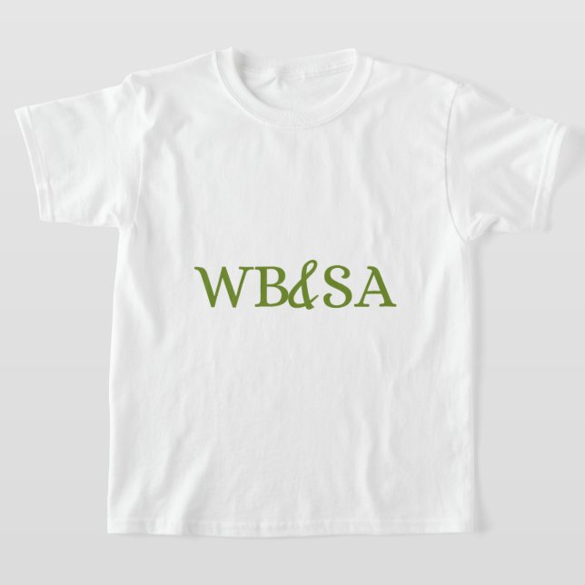 WB&SA Barn T-Shirt (alla kön) (Laydown)