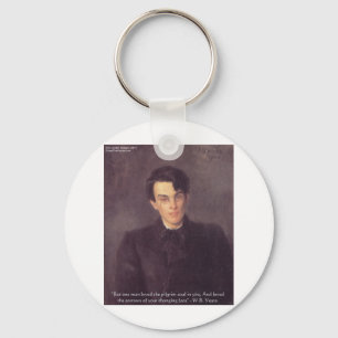 WB Yeats "Pilgrim Soul" Kärlekscitat Gåvor & Kort Nyckelring