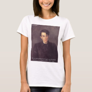 WB Yeats "Pilgrim Soul" Kärlekscitat Gåvor & Kort Tee Shirt
