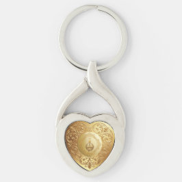 WBP Labo 20th Anniversary Twisted Heart Silverfärgad Nyckelring