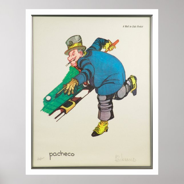 WC Fält Bassäng Poster (Framsidan)