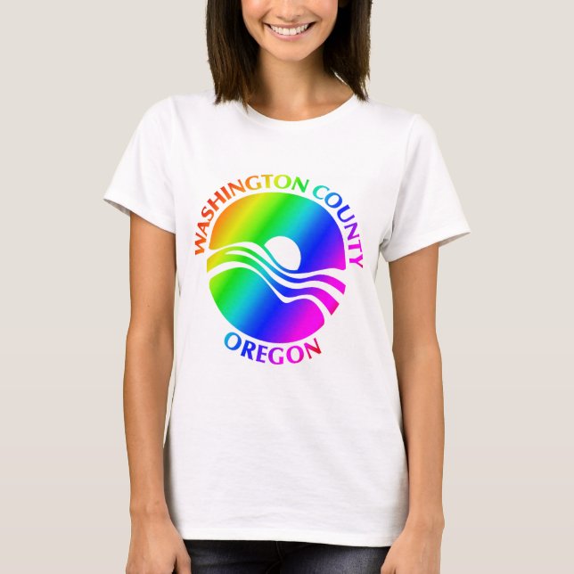 WC Pride Shirt - Kvinnoklipp T Shirt (Framsida)
