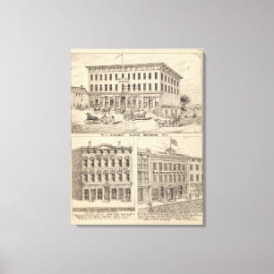 WC Simdons block i Brandon Canvastryck