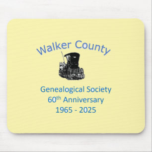WCGS 60-årsjubileum Mouse Pad Musmatta