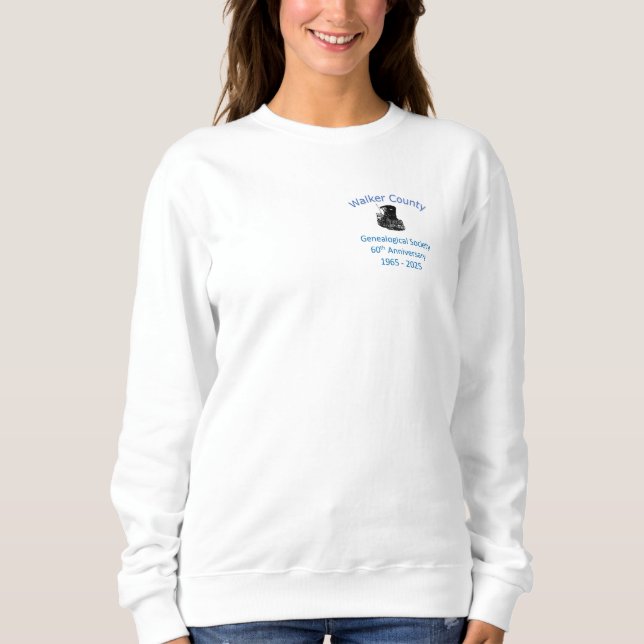 WCGS 60-årsjubileum Sweatshirt T Shirt (Framsida)