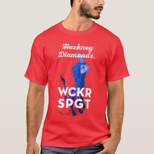 Wckr Spgt "Hackney Diamonds". T-Shirt (Framsida)