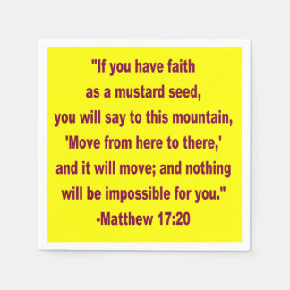 WDJS: Faith as a Mustard Seed Pappersservett