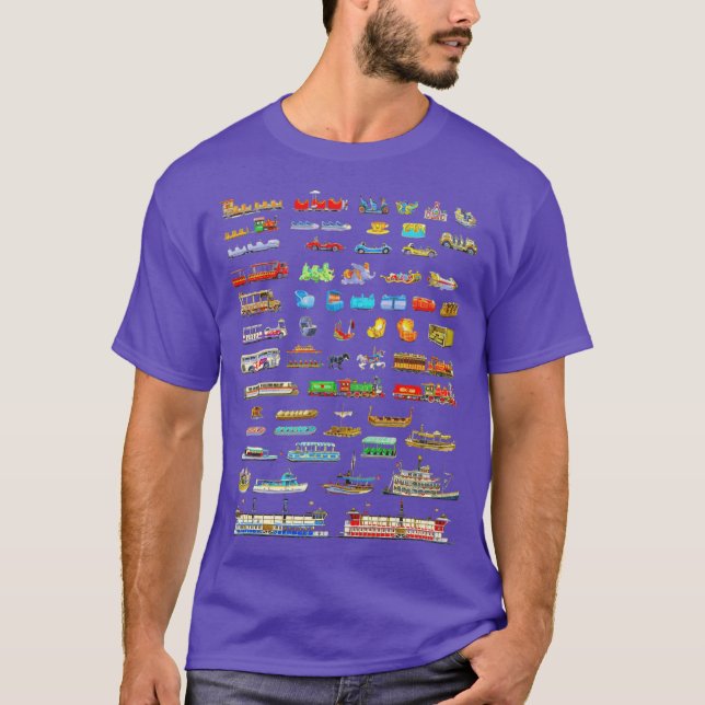 WDW husvagnar familj T Shirt (Framsida)