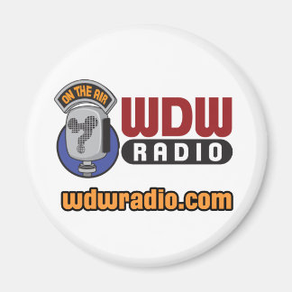 WDW Radio Logotyp Gear Magnet