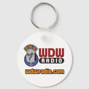 WDW radiosände logotypen utrustar Nyckelring