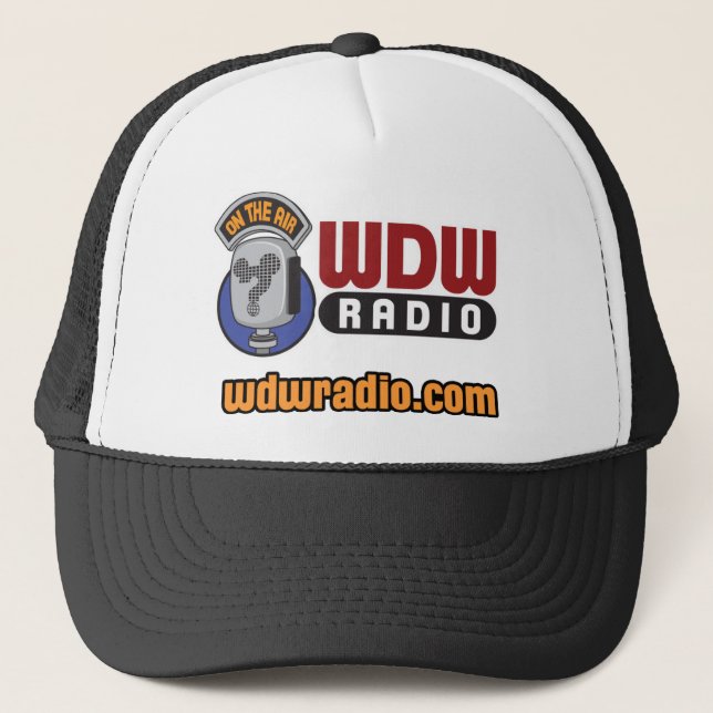 WDW radiosände logotypen utrustar Truckerkeps (Framsida)
