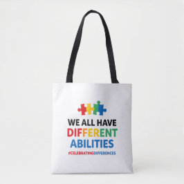 We All Have Different Abilities Awareness Art Tygkasse
