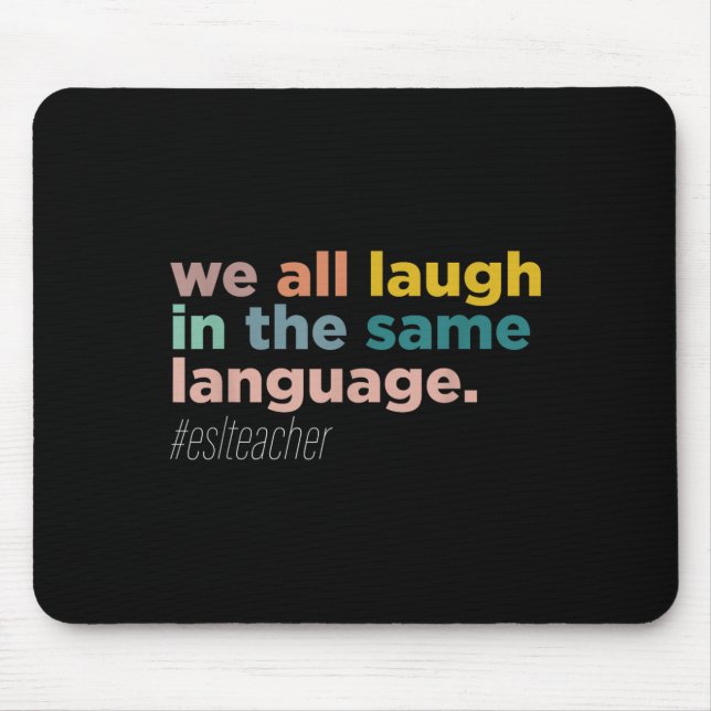 We All Laugh In The Same Language  Musmatta (Framsidan)