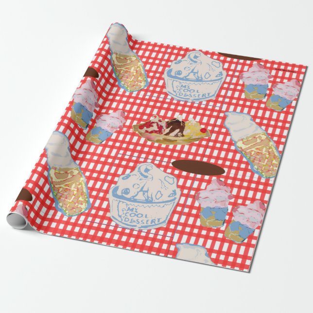 We All Scream For Ice Cream Presentpapper (Utrullad)