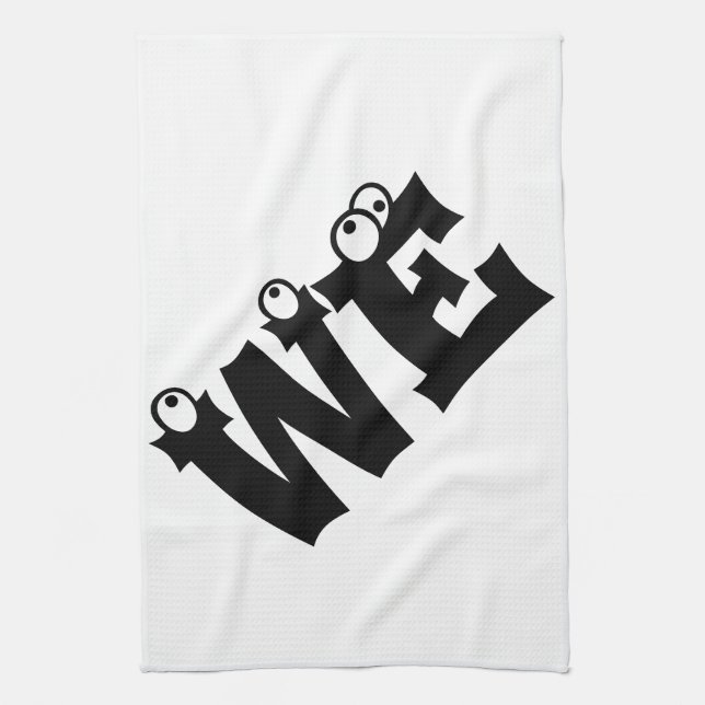 WE Älskare Kitchen Towel Kökshandduk (Vertikal)