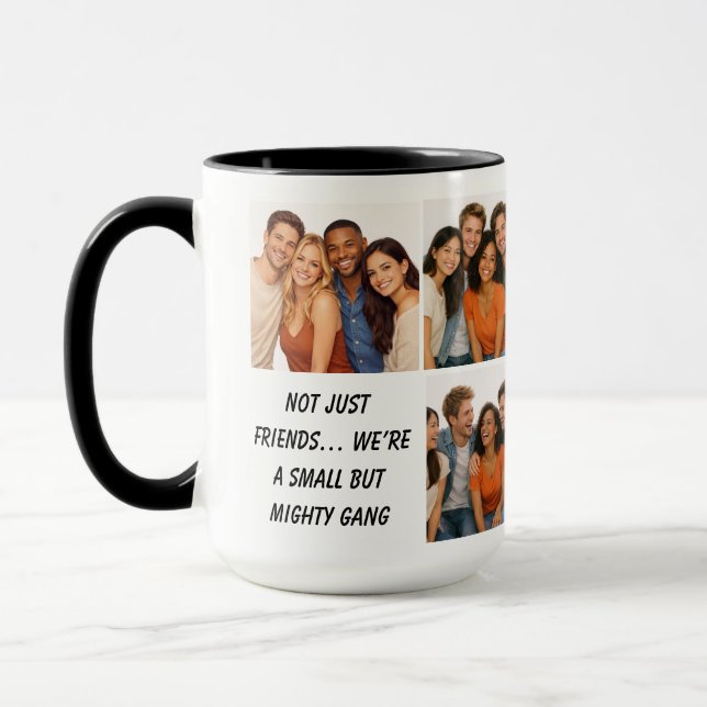 We Are Like a Really Small Gang | Funny Friendship Mugg (Vänster)