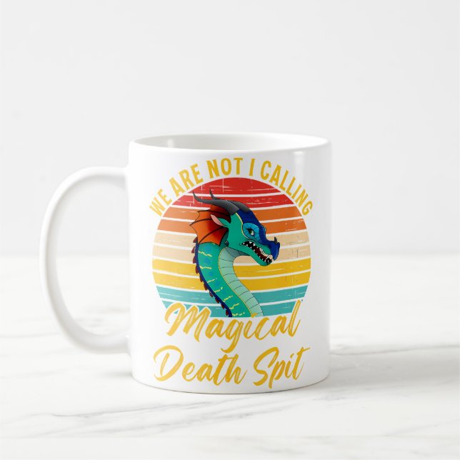 We Are Not I Calling Magical Death Spit Kaffemugg (Vänster)