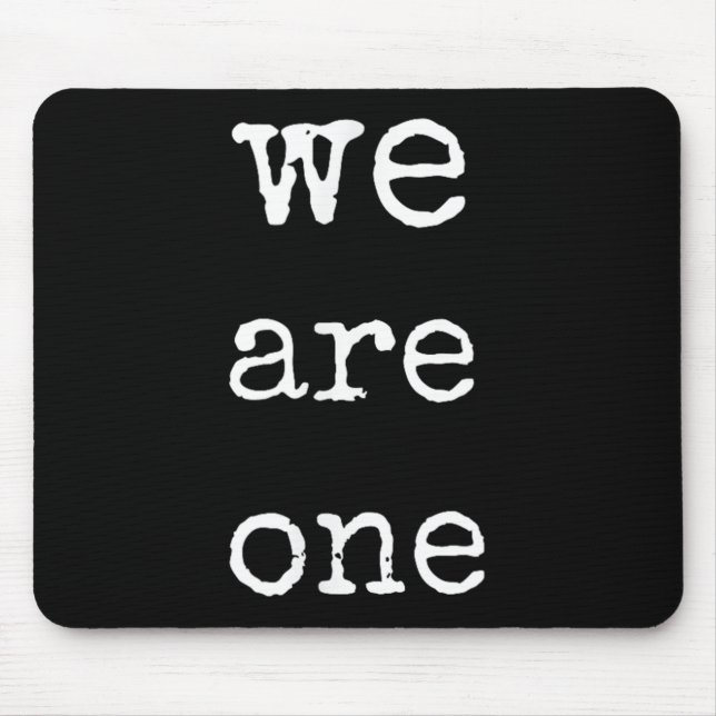 We Are One Men Graphic Insre Tee Sitive Message  Musmatta (Framsidan)