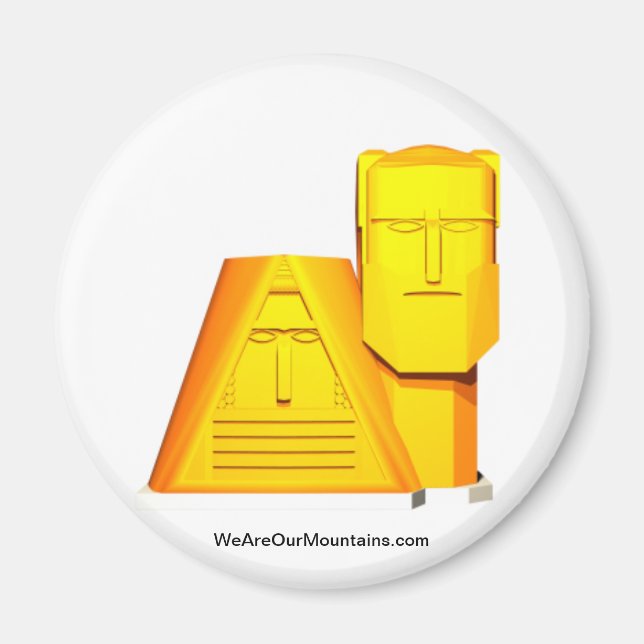 We Are Our Mountains - Tatik Papik Magnet 1 (Framsidan)