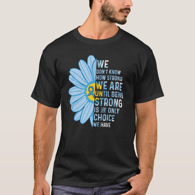 We are Strong Graves Disease Awareness Supporter R T Shirt (Framsida)