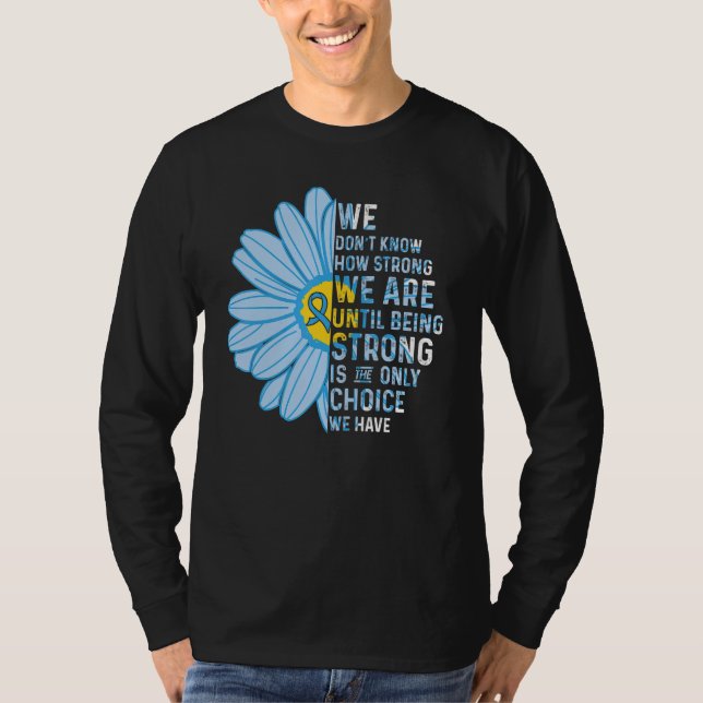 We are Strong Graves Disease Awareness Supporter R T Shirt (Framsida)