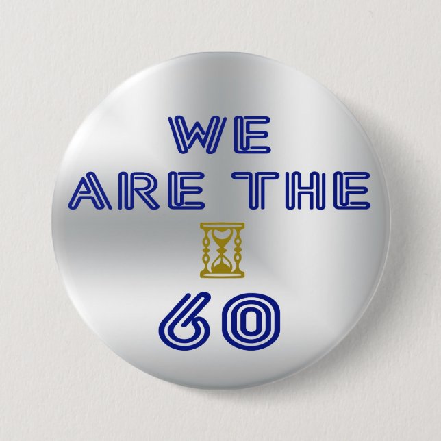 We are the 60 knapp (Framsida)