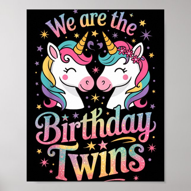 We Are The Birthday Twins  Poster (Framsidan)